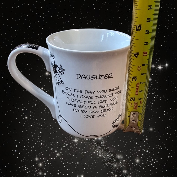 Enesco Daughter 16 oz Ceramic Mug New! - Picture 7 of 7